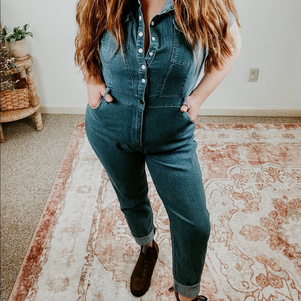 Jean Jumpsuit with stretch